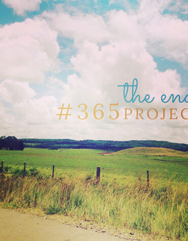 Um objetivo cumprido: projeto 365 fotos!