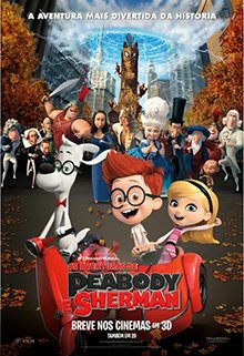 resenha do filme As aventuras de Peabody & Sherman