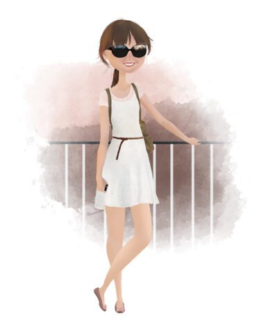 Conheça os looks ilustrados da Carla, do blog “Faltou Açúcar”