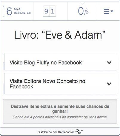 Como usar o Rafflecopter