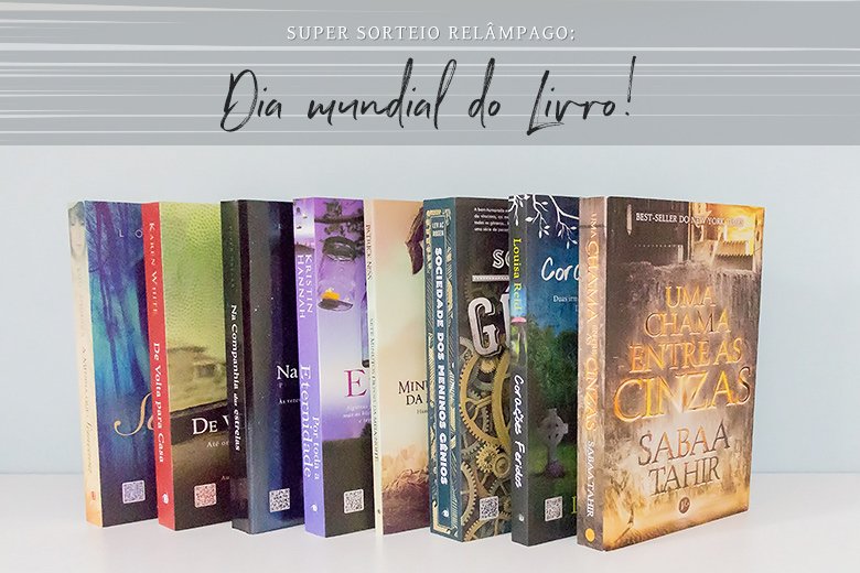 sorteio dia mundial do livro