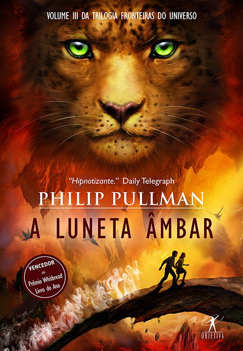 A bússola de ouro luneta âmbar resenha livro