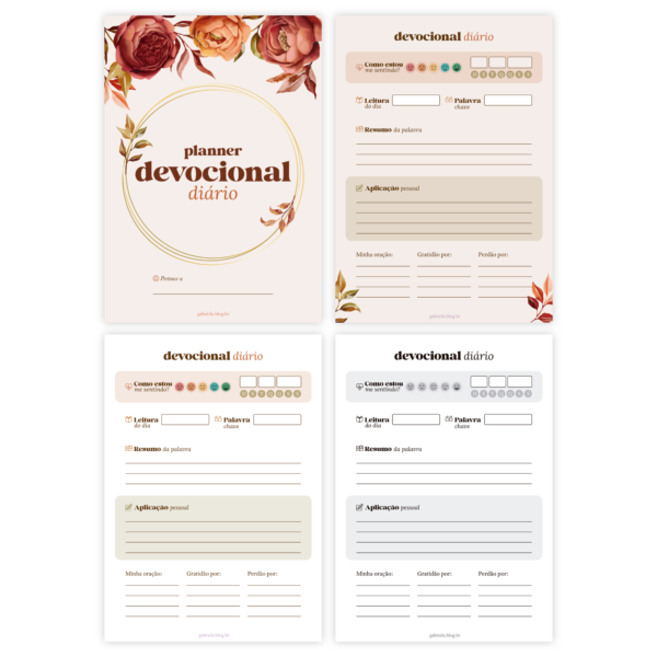 Planner devocional diário - Garden - Imagem 4