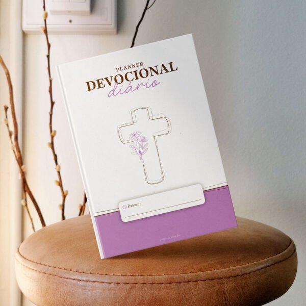 Planner devocional diário - Lilás - Imagem 3