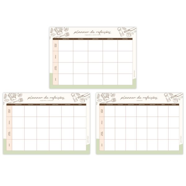 Planner de refeições - Imagem 2