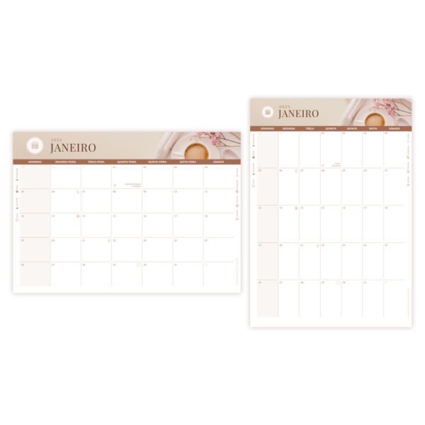 Calendário 2025 - Latte - Imagem 4