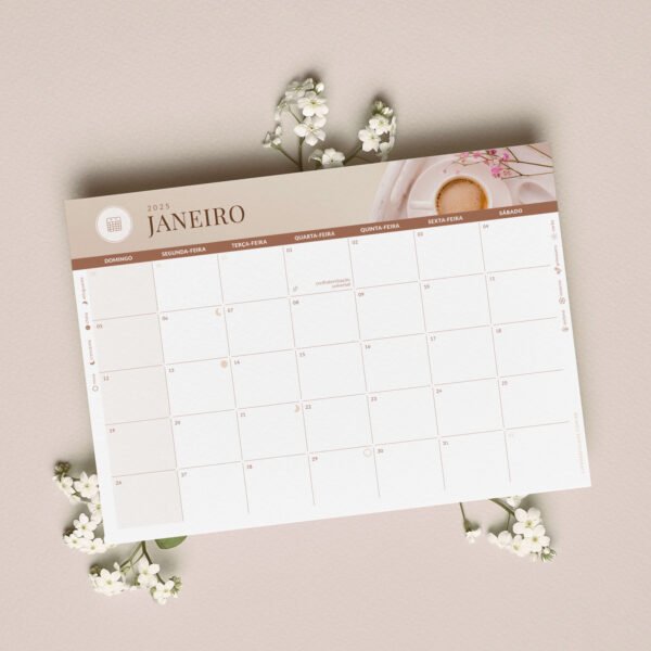 Calendário 2025 - Latte - Imagem 2