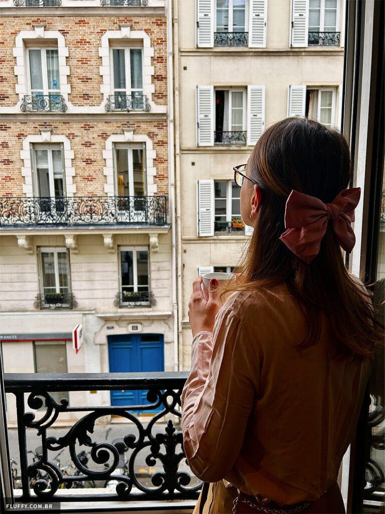 vista do hotel relais bosquet em paris