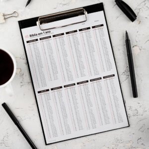 plano de leitura bíblica para imprimir