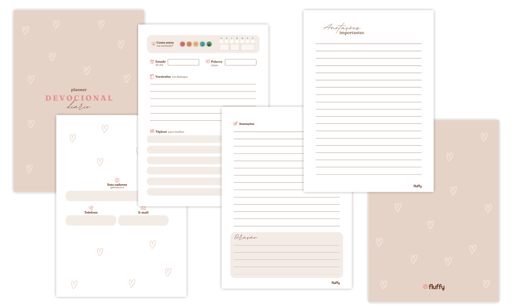 Preview do Caderno Devocional