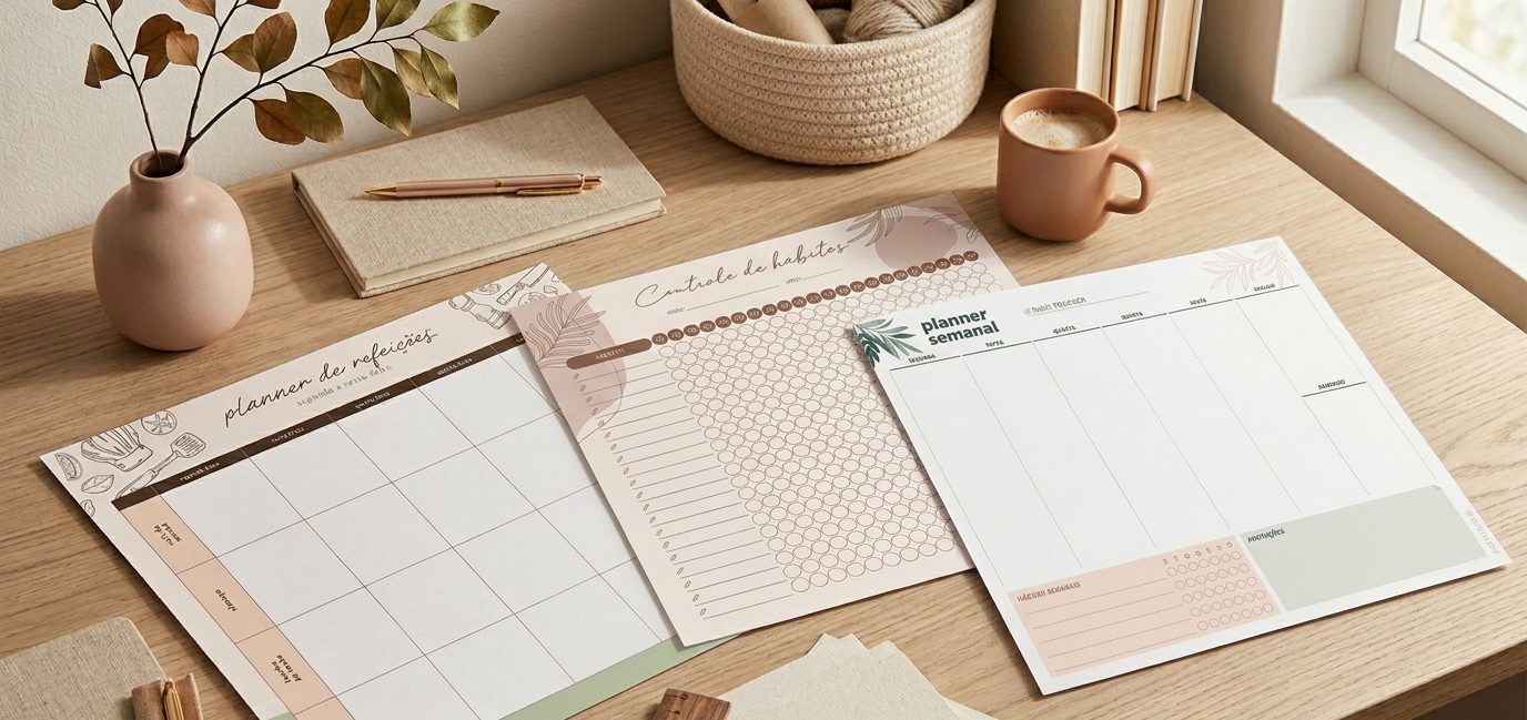 Kit Organização para Imprimir