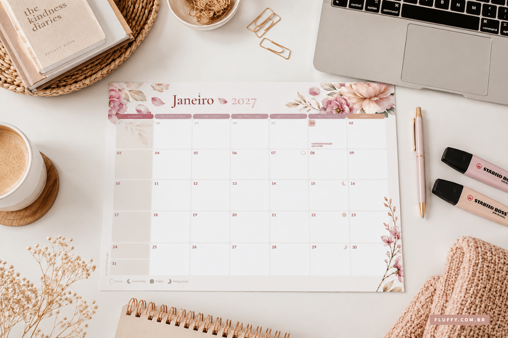 calendário 2027 para imprimir