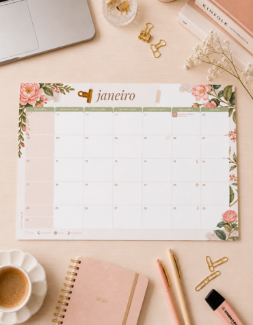 Calendário 2027 para imprimir: 6 modelos para organizar o seu ano