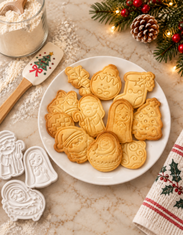 Receita – Biscoitos amanteigados para carimbar